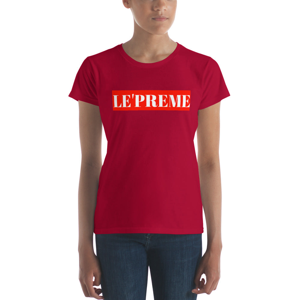 Le'preme Red Women's t-shirt