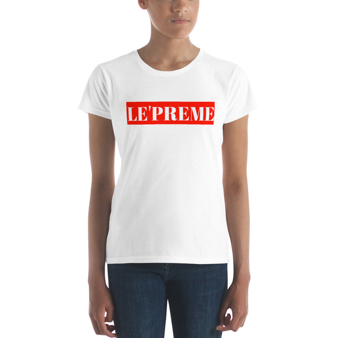 Le'preme White Women's t-shirt