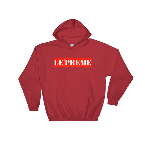 Le'preme Red Hoodie