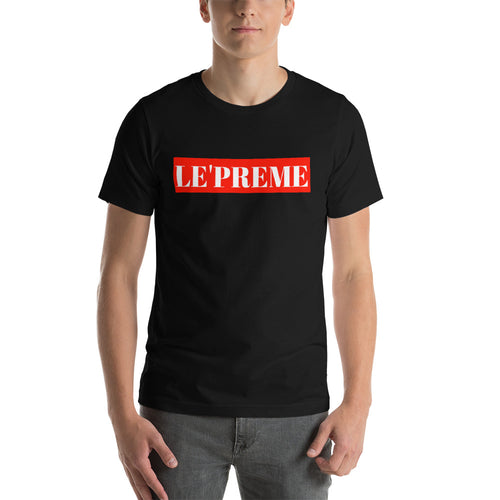 Le'preme Black Mens T-Shirt