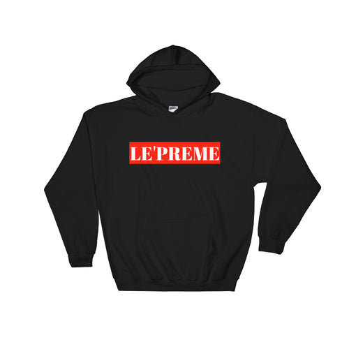 Le'preme Black Hoodie