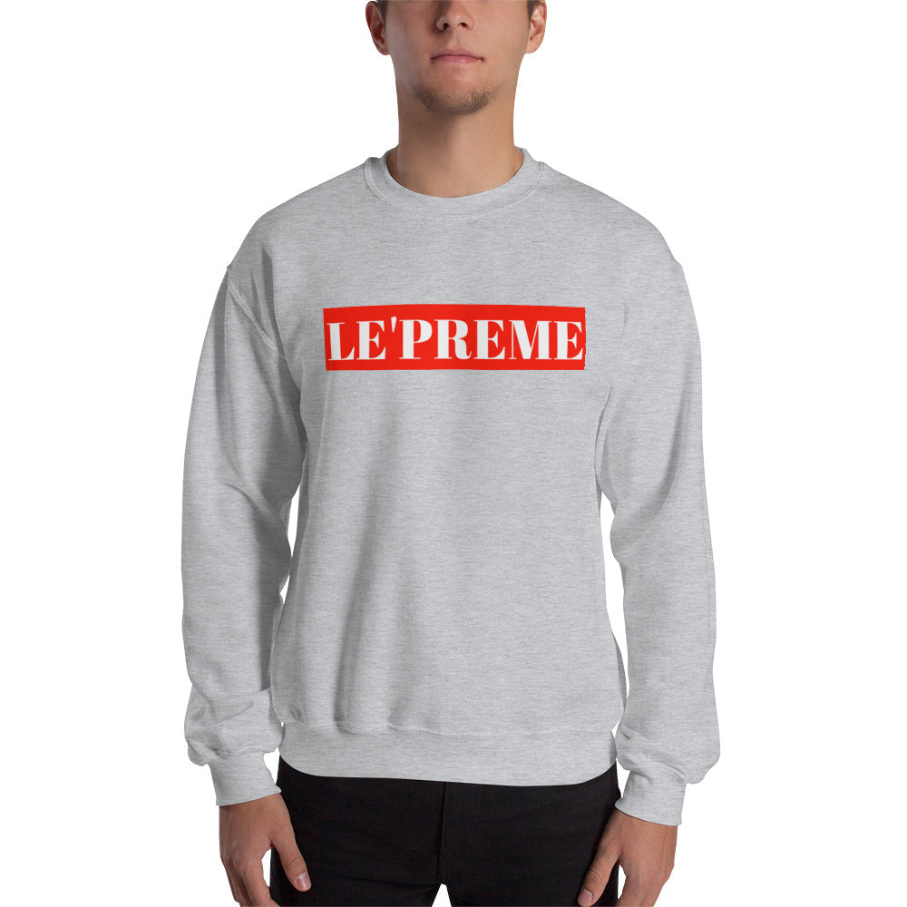 Le'preme Grey Sweatshirt